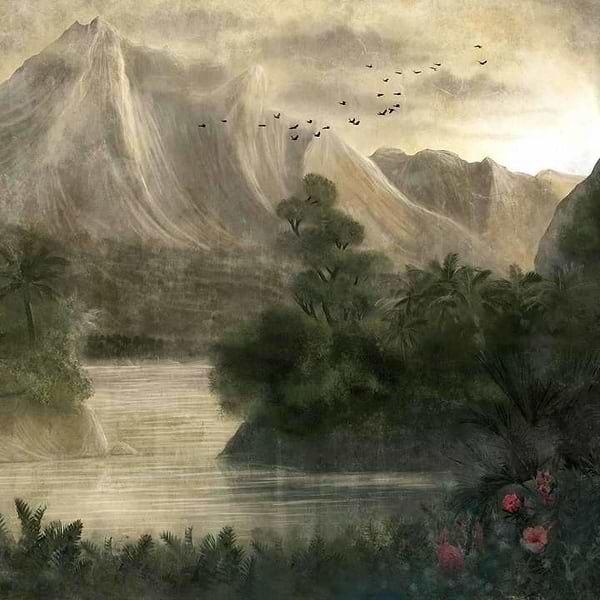 Kodo-Coordonne-behang-tapete-wallpaper-Maca-Non Woven-Selected-Wallpapers-Interiors