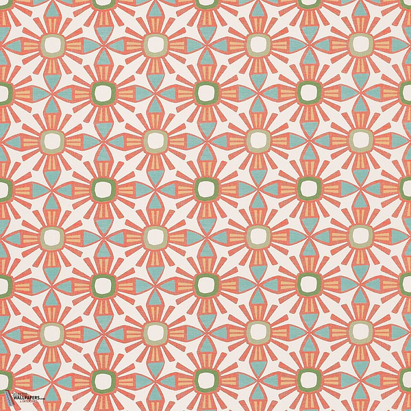 Kona behang-Thibaut-Coral-Rol-Selected Wallpapers-Interiors