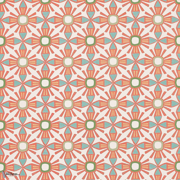 Kona behang-Thibaut-Coral-Rol-Selected Wallpapers-Interiors