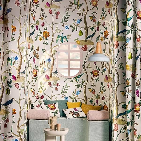 L'Arbre Magique behang-Pierre Frey-Selected Wallpapers-Interiors