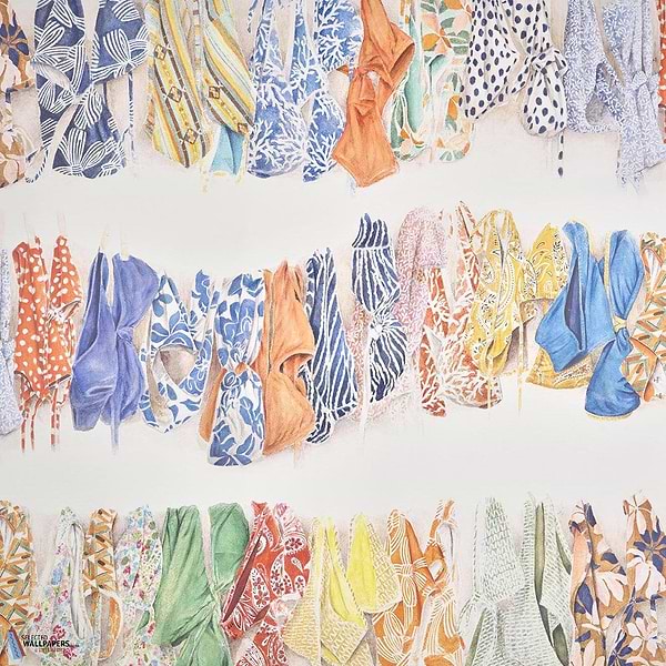 La Baignade-Pierre Frey-wallpaper-behang-Tapete-wallpaper-01-Meter (M1)-Selected Wallpapers