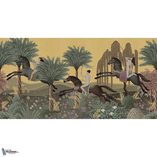 La Course-LondonArt-Selected-Wallpapers-Interiors