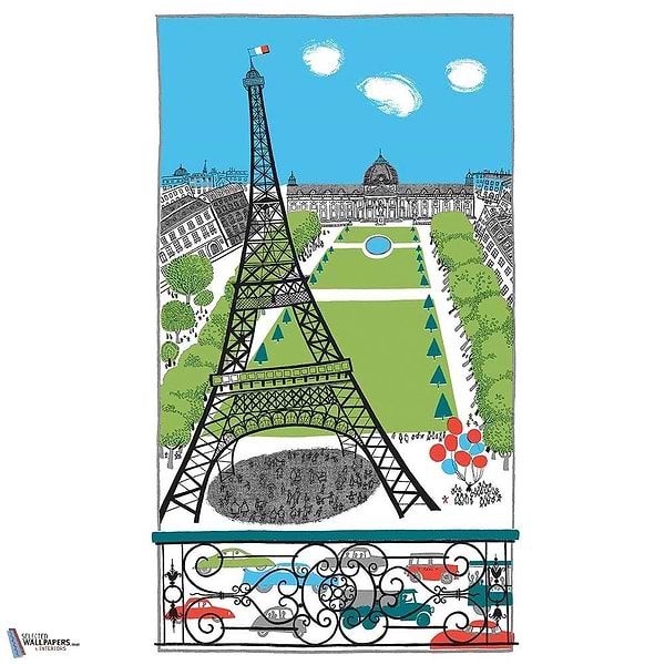 La Dame De Fer-Pierre Frey-wallpaper-behang-Tapete-wallpaper-01-Set-Selected Wallpapers