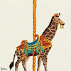 La Girafe du Carrousel behang-Pierre Frey-Multicolore-Rol-Selected Wallpapers-Interiors