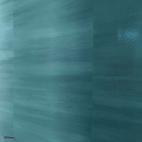 Lacquer Wallcovering-Zinc Textile-wallpaper-behang-Tapete-wallpaper-Electric Teal-Rol-Selected Wallpapers