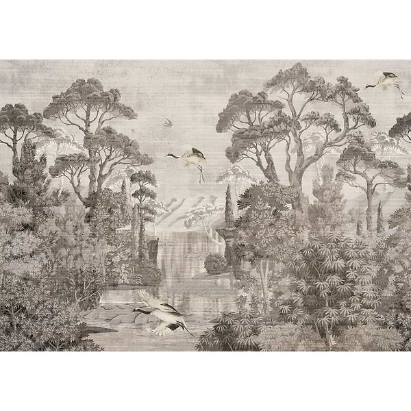 Laguna-Inkiostro Bianco-behang-tapete-wallpaper-Selected-Wallpapers-Interiors