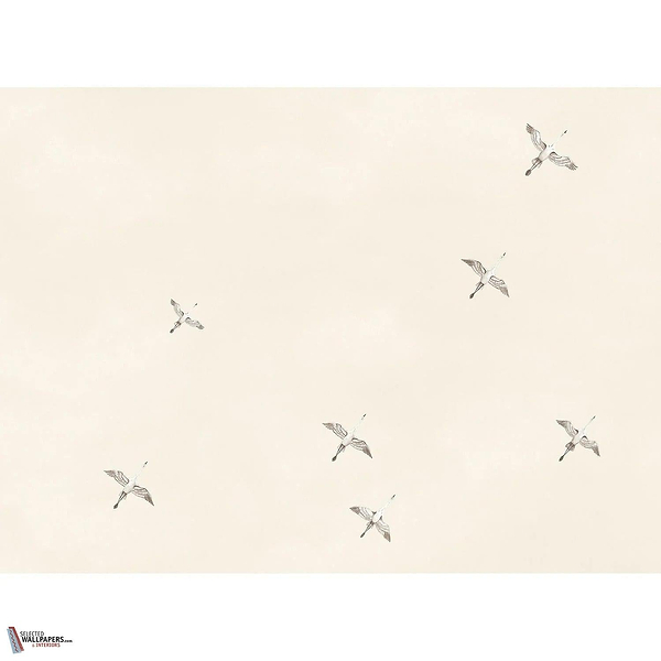 Lagune Celeste behang-Casamance-Sable-Set-Selected Wallpapers-Interiors