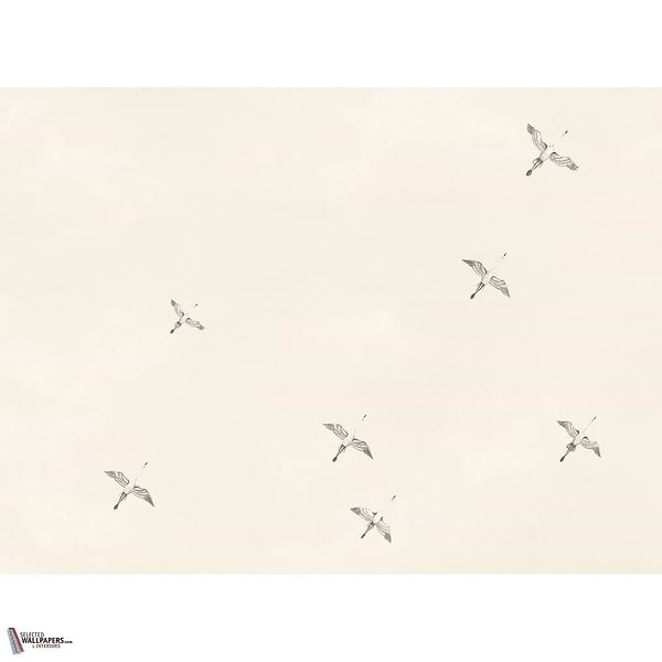 Lagune Celeste behang-Casamance-Sable-Set-Selected Wallpapers-Interiors