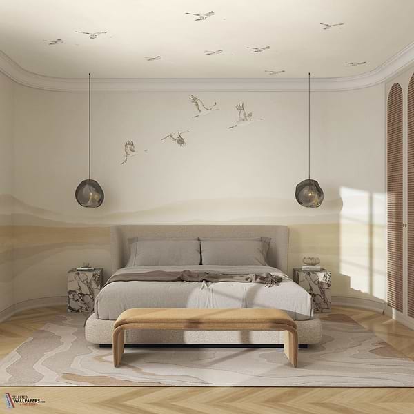 Lagune behang Casamance-Casamance-Selected Wallpapers-Interiors