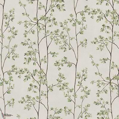 Laura wallpaper-Sandberg-Green-Mattic-M2-Selected Wallpapers-Interiors