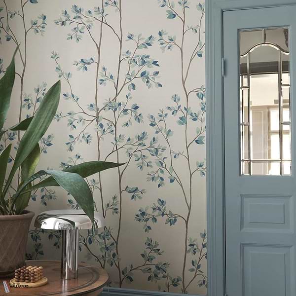 Laura wallpaper-Sandberg-Selected Wallpapers-Interiors
