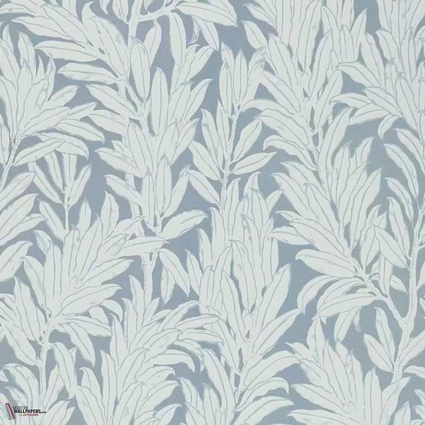 Laurel Leaf behang-1838 wallcoverings-Breeze-Rol-Selected Wallpapers-Interiors