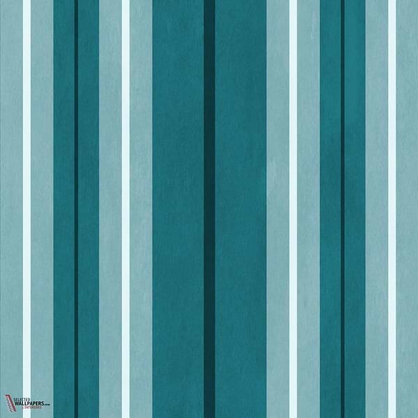 Lauriston Stripe behang-House of Hackney-wallpaper-tapete-Cerulean-200 cm-Selected-Wallpapers-Interiors