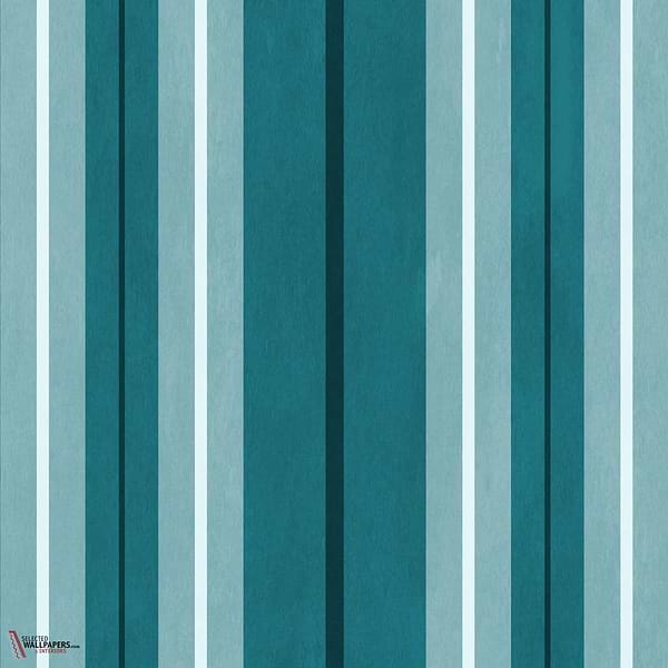 Lauriston Stripe behang-House of Hackney-wallpaper-tapete-Cerulean-200 cm-Selected-Wallpapers-Interiors
