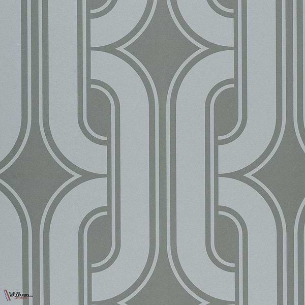 Lavaliers behang-Little Greene-Virdian-Rol-Selected Wallpapers-Interiors