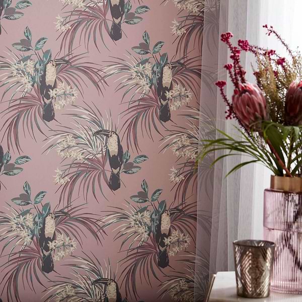 Le Toucan Tapete van 1838 wallcoverings