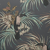Le Toucan Tapete in Charcoal van 1838 wallcoverings