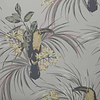 Le Toucan Tapete in Soft Grey van 1838 wallcoverings