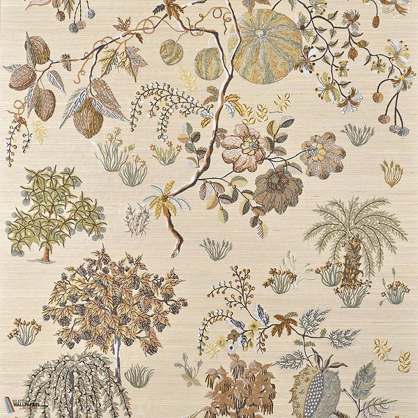 Le Verger Enchanté wallpaper-Pierre Frey-Matin-Roll-Selected Wallpapers-Interiors