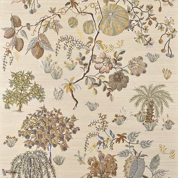 Le Verger Enchanté wallpaper-Pierre Frey-Matin-Roll-Selected Wallpapers-Interiors