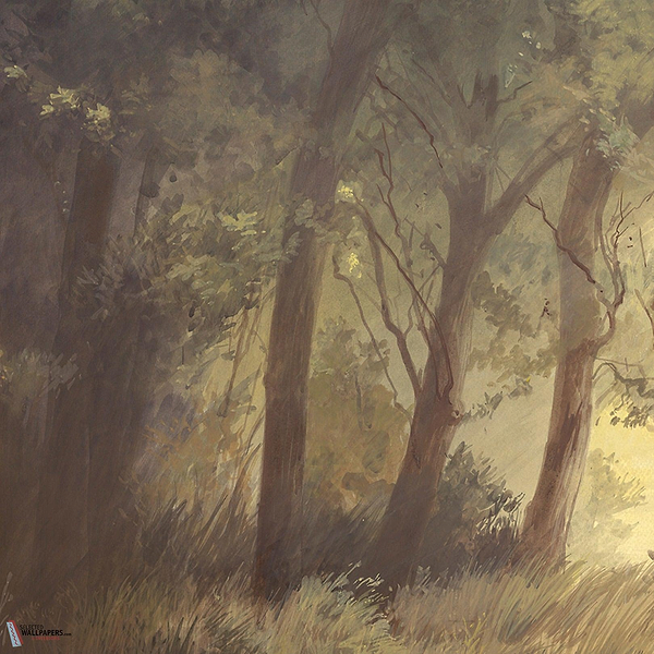 Le canal doré behang-Les Dominotiers-Selected Wallpapers-Interiors