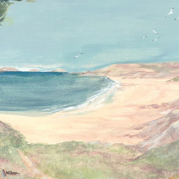 Le sentier des douaniers behang-Les Dominotiers-Selected Wallpapers-Interiors