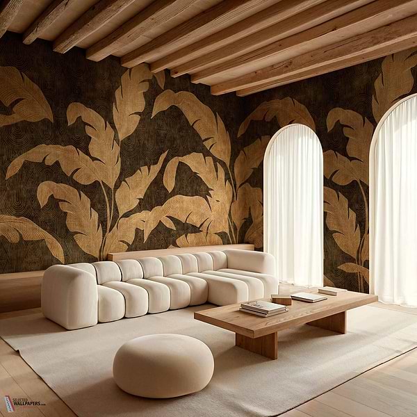 Leaves Shadow behang-Coordonne-Selected Wallpapers-Interiors