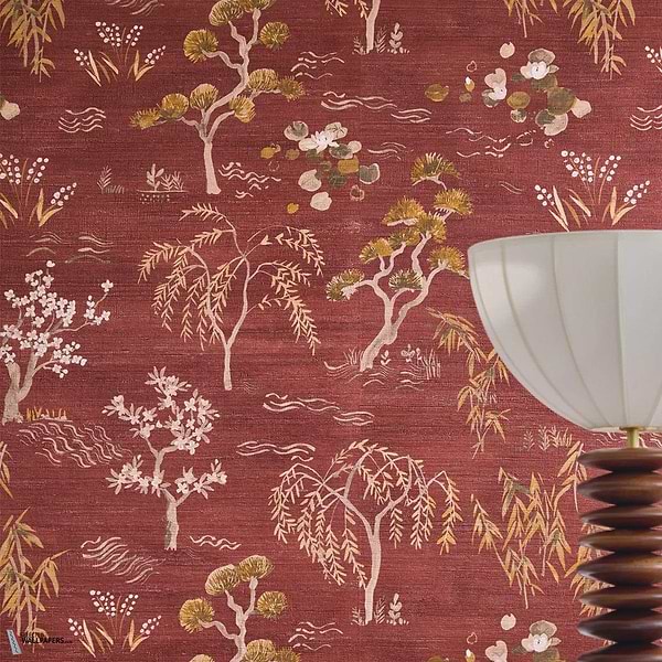 Legendes behang-Casamance-Selected Wallpapers-Interiors