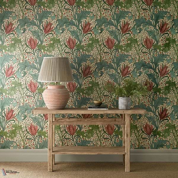 Lent Lily behang-Morris & Co-Selected Wallpapers-Interiors