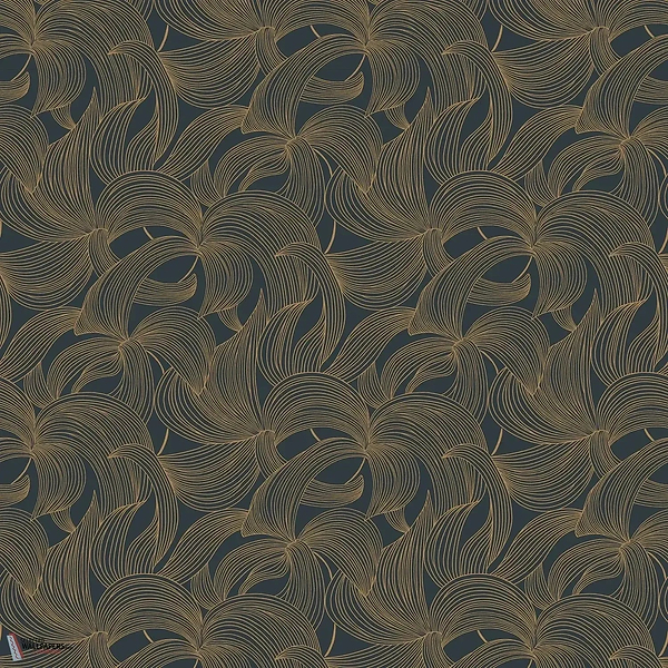 Leontine behang-Casamance-Encre/Dore-Rol-Selected Wallpapers-Interiors