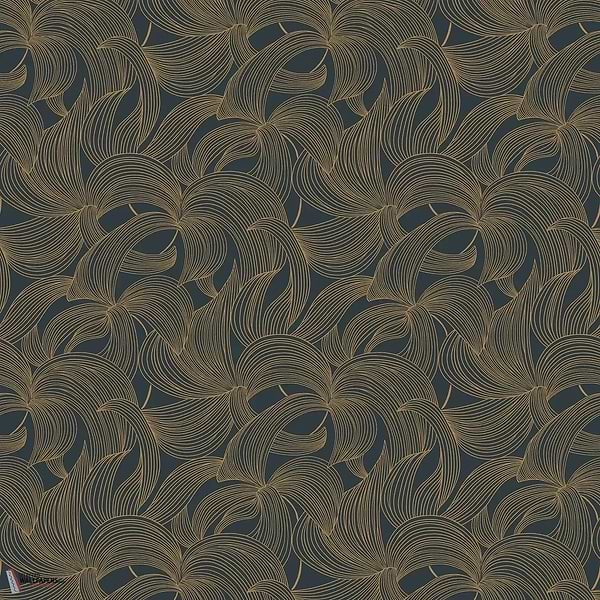 Leontine behang-Casamance-Encre/Dore-Rol-Selected Wallpapers-Interiors