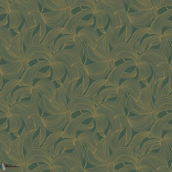 Leontine behang-Casamance-Jaspe/Dore-Rol-Selected Wallpapers-Interiors