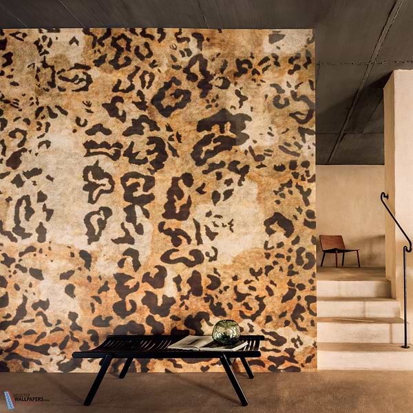 Leopard behang-behang-Elitis-Selected Wallpapers &amp; Interiors