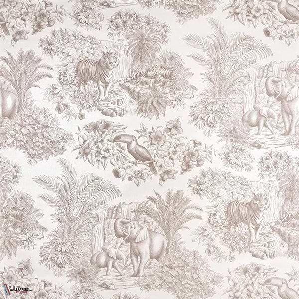 Les Repos du Toucan behang-Pierre Frey-Sable-Meter (M1)-Selected Wallpapers-Interiors