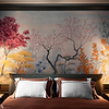 Les Tropiques en Fleurs behang-LondonArt-Selected Wallpapers-Interiors