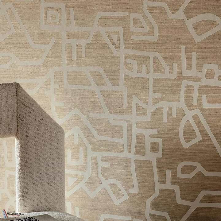 L'explorateur behang-Pierre Frey-Selected Wallpapers-Interiors