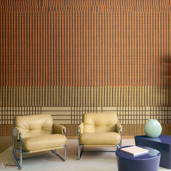 Lignes telluriques behang-Elitis-Selected Wallpapers-Interiors