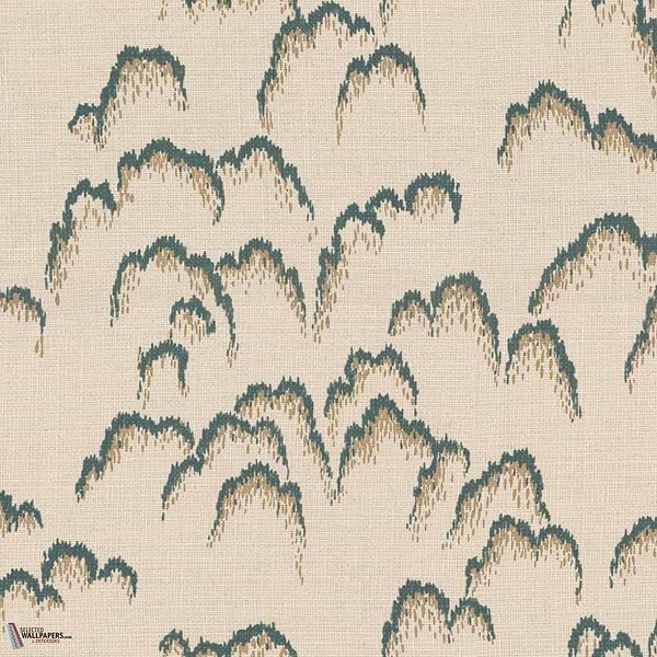 Lilaz stof-Dedar-Celadon-Meter (M1)-Selected Wallpapers-Interiors