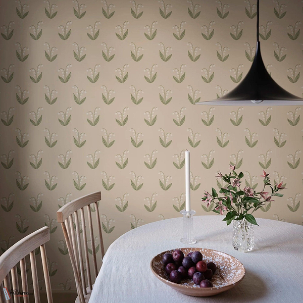 Lilly behang-Sandberg-Selected Wallpapers-Interiors