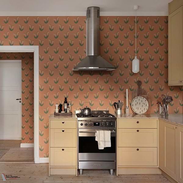 Lilly behang-Sandberg-Selected Wallpapers-Interiors