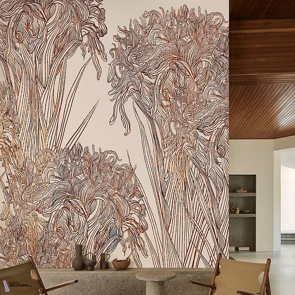Lilly behang-Wall & Deco-Selected Wallpapers-Interiors