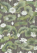 Lily Lotus behang-Cole & Son-wallpaper-tapete-Selected-Wallpapers-Interiors