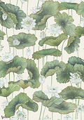 Lily Lotus behang-Cole & Son-wallpaper-tapete-Selected-Wallpapers-Interiors