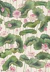 Lily Lotus behang-Cole & Son-wallpaper-tapete-Selected-Wallpapers-Interiors
