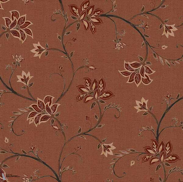 Lily behang-Coordonne-Clay-Non Woven-Rol-Selected Wallpapers-Interiors