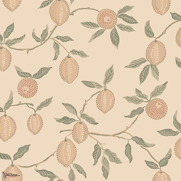 Limone wallpaper-Sandberg-Blush-Roll-Selected Wallpapers-Interiors