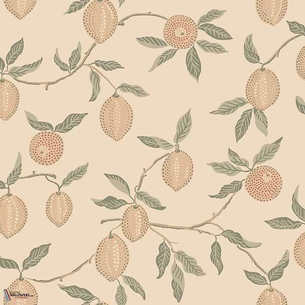 Limone wallpaper-Sandberg-Blush-Roll-Selected Wallpapers-Interiors