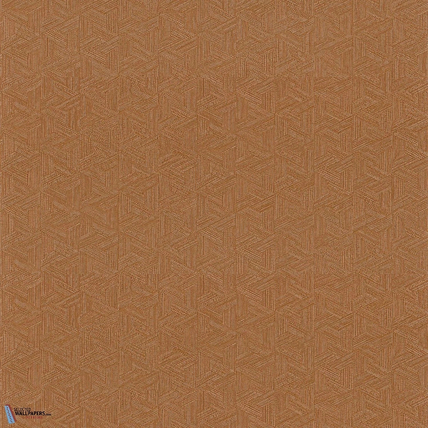 Lindu-Casamance-wallpaper-behang-Tapete-wallpaper-Terre de Sienne-Rol-Selected Wallpapers