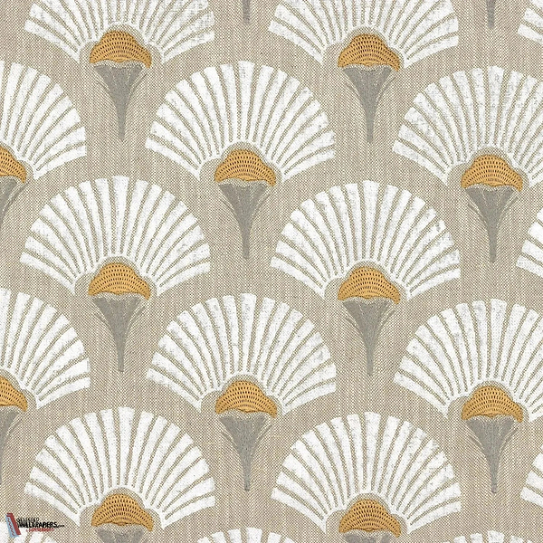 Linefolia stof-Casamance-Blanc-Meter (M1)-Selected-Wallpapers-Interiors