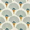 Linefolia stof-Casamance-Celadon-Meter (M1)-Selected-Wallpapers-Interiors